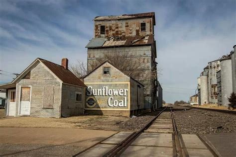 Abandoned Church in Wilson, Kansas