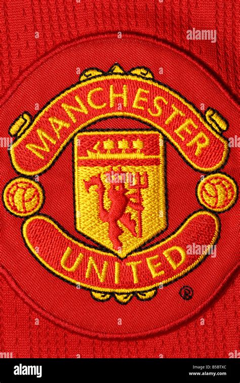 Manchester United Badge Stock Photo - Alamy