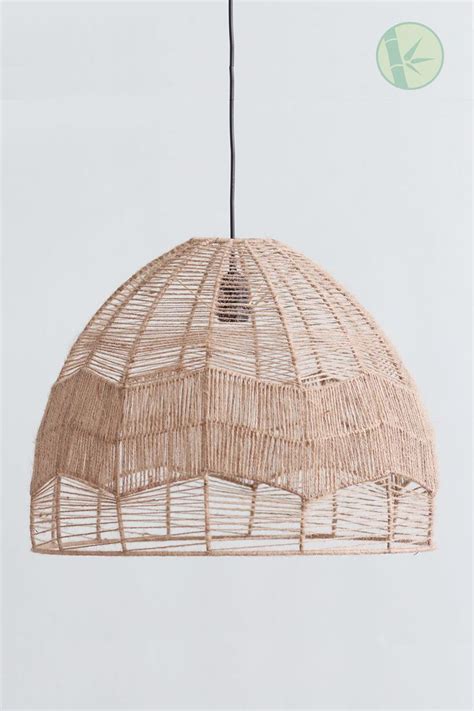 Jute lampshade | Light decorations, Cafe decor, Manufacturing