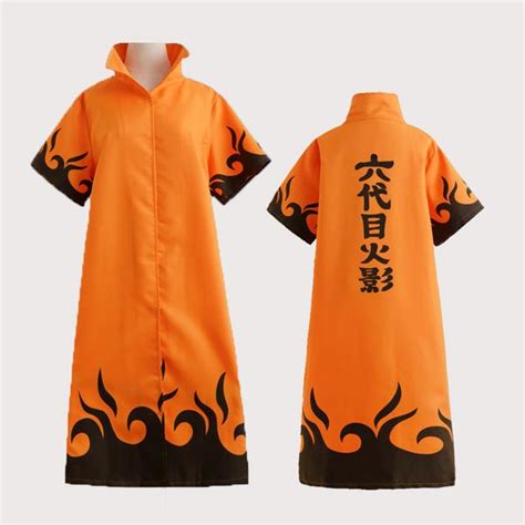 Anime Naruto Rokudaime Hokage Kakashi Hatake Uniform Cloak cosplay ...