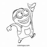 Minions Coloring Pages Free Printable PDF sketch template