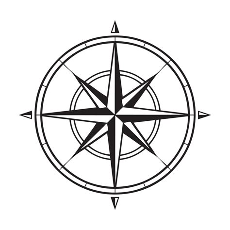 Free Vector Art Compass Rose - ClipArt Best