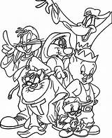 Looney Tunes Coloring Pages sketch template