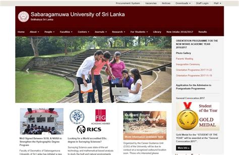 Sabaragamuwa University of Sri Lanka in Sri Lanka