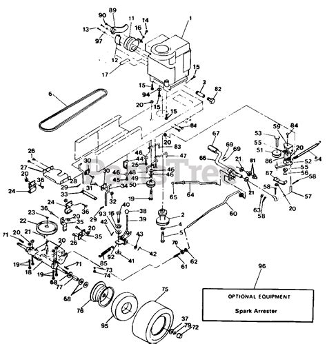 Poulan Pro XEL1120AR - Poulan Pro Lawn Tractor DRIVE Parts Lookup with ...