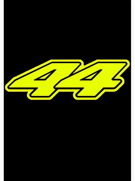 "Lewis Hamilton 44 Logo" Poster for Sale by RaceTrack Outlines | Redbubble