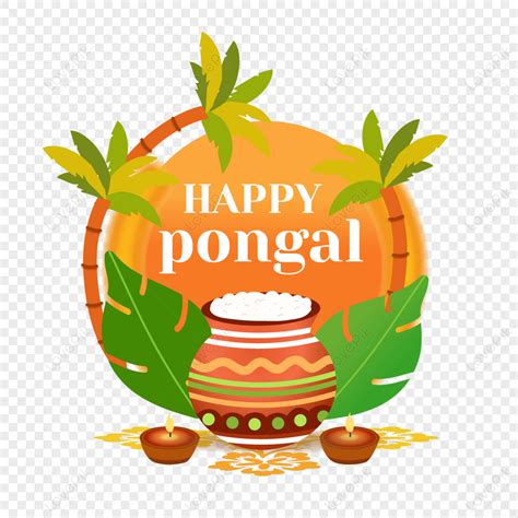 Cartoon Sugarcane Pongal Festival Pongal Illustration,pongal Wishes ...