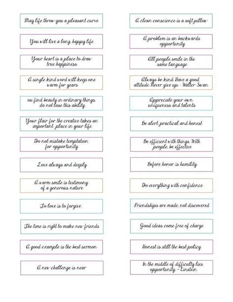 Funny Fortune Cookie Sayings Printable - Printable And Enjoyable Learning