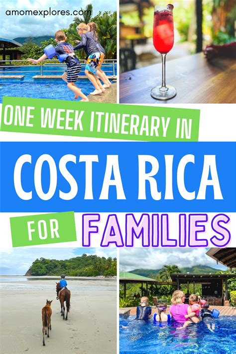 Costa Rica One Week Itinerary for Families — A Mom Explores | Family ...