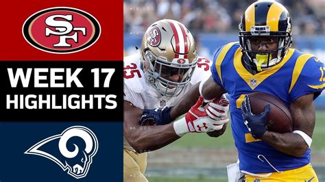 49ers vs. Rams | NFL Week 17 Game Highlights - YouTube