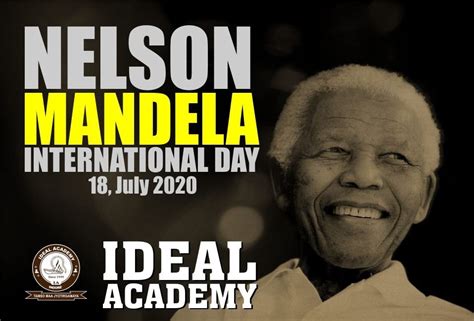 Nelson Mandela International Day - Ideal Academy