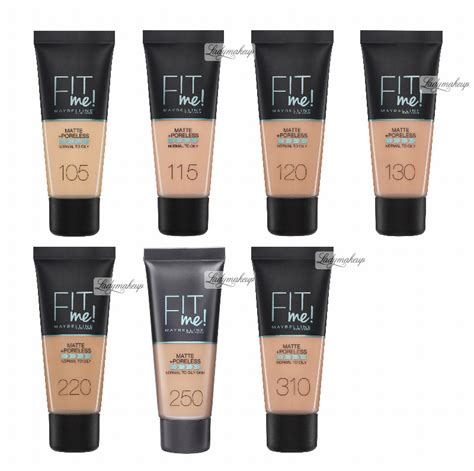 MAYBELLINE - FIT ME! Liquid Foundation For Normal To Oily Skin With Clay