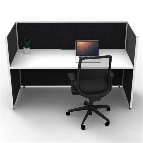 SERENE SINGLE DESK, SCREEN HUNG - Fast Office Furniture