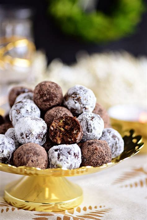 Easy Holiday Rum Balls Recipe + Video - TidyMom®