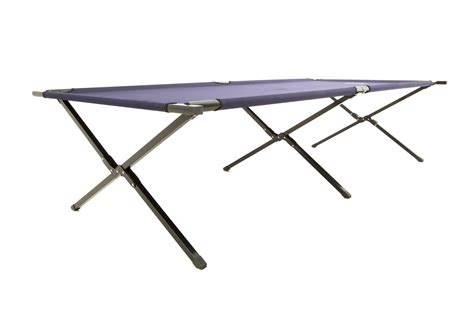 Adventure Kings Camping Stretcher Bed | 1m Wide | Steel Frame