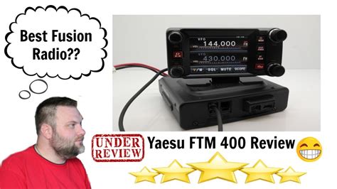 Yaesu FTM-400XDR Full Review! In depth Wires X System Fusion Mobile ...