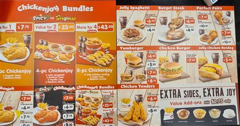 Jollibee New Menu