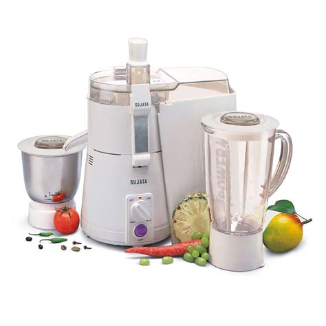 Buy Sujata Powermatic Plus 900 Watts Juicer Mixer Grinder (Grinder_2) Online at Low Prices in ...