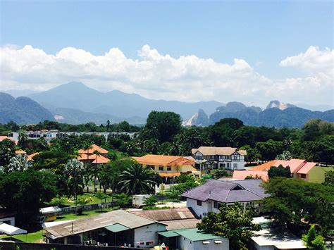 Views of Ipoh, Perak from Heritage Hotel, MALAYSIA