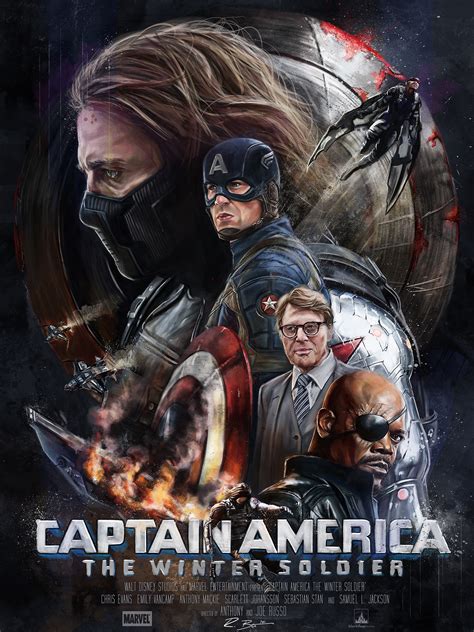 Captain America: The Winter Soldier / Poster Posse #5 on Behance