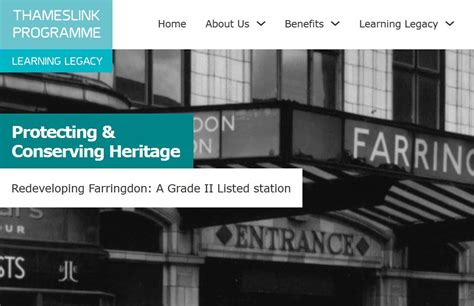 Redeveloping Farringdon: A Grade II Listed Station | Major Projects Association