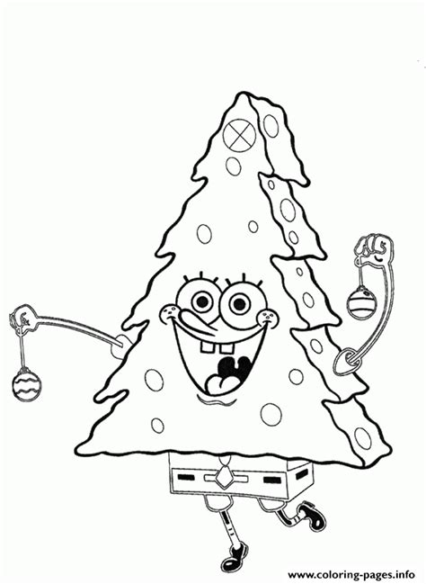 Spongebob Christmas Tree