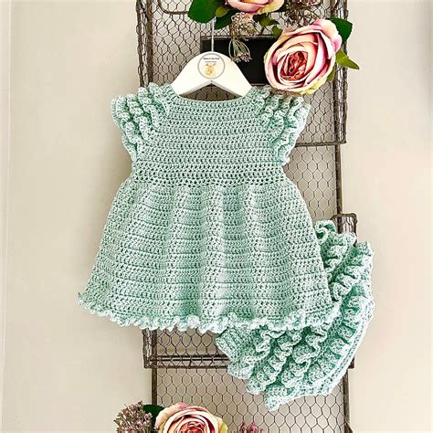 Crochet Pattern Baby Dress / Top 0-3 Months to 5-6 Years - Etsy