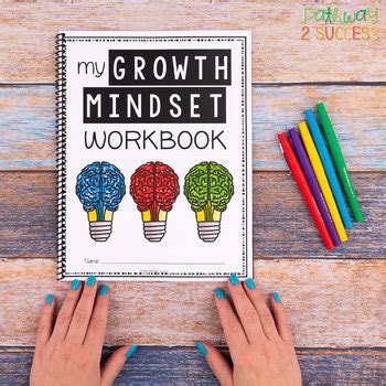 Growth Mindset Workbook by Pathway 2 Success | Teachers Pay Teachers