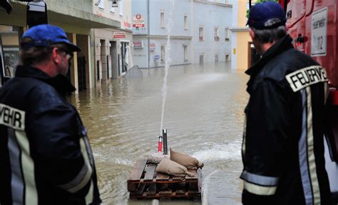 German town hit by massive flooding