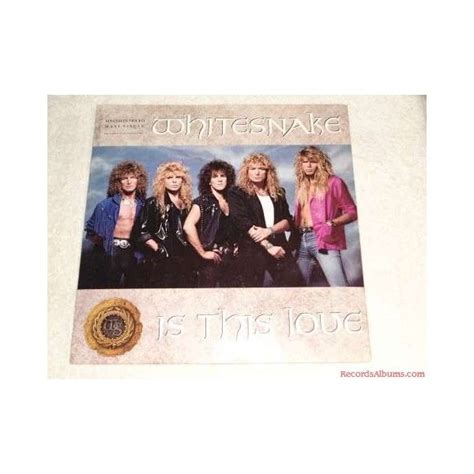 Whitesnake - Is This Love Maxi Single LP Vinyl Record For Sale - Vinyl Records Albums LPs For ...