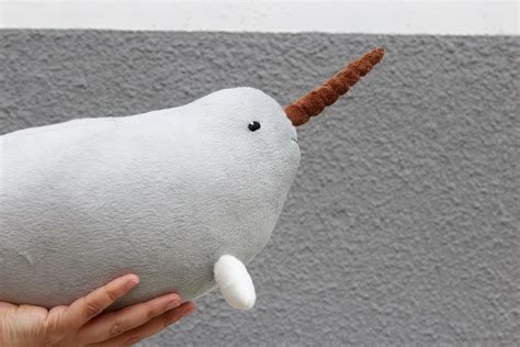 Stuffed animal Narwhal plushie toy sea animal naurical | Etsy