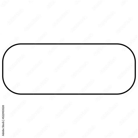 rectangle with rounded corner background. Stock Vector | Adobe Stock