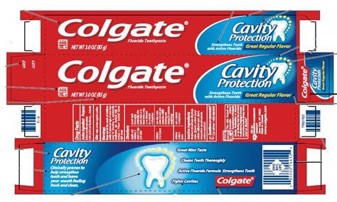 Colgate Toothpaste Great Regular Flavor (paste, dentifrice) Colgate ...