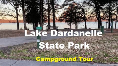 Lake Dardanelle State Park AR Campground Tour - YouTube