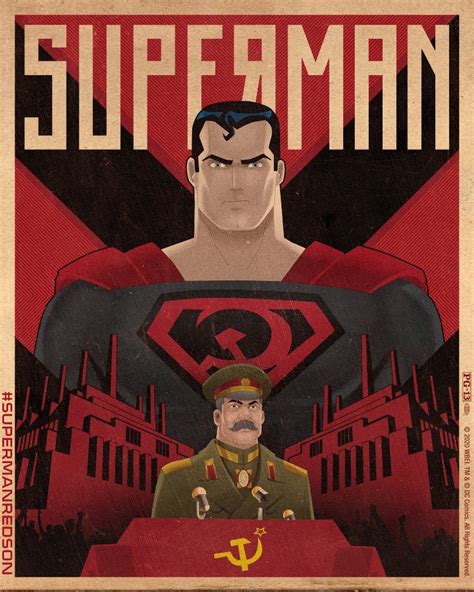 “Superman: Red Son” Animated Movie Character Posters – Superman Homepage
