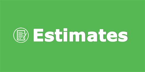 Estimates | WP Ever Accounting