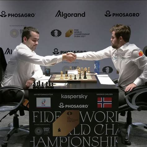 Carlsen vs. Nepomniachtchi - Game 7 | Magnus carlsen, World ...