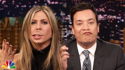 Jimmy Fallon and Jennifer Aniston Swap Mouths and Play Lip Flip on 'The Tonight Show'