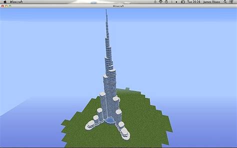 Burj Khalifa Minecraft Map