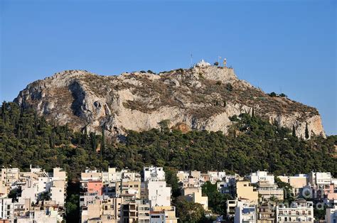 Lycabettus hill during sunset Photograph by George Atsametakis - Fine Art America