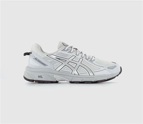 ASICS Gel Venture 6 Trainers Glacier Grey Pure Silver - Men's Trainers