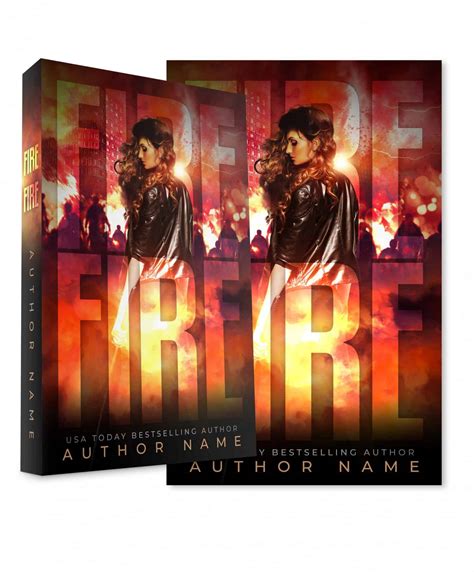 Fire, Fire - The Book Cover Designer