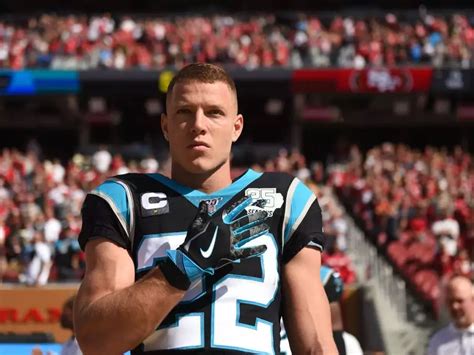 NFL running back Christian McCaffrey relies on an intense health regimen involving blood tests ...