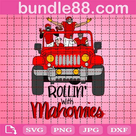 Rollin' With Mahomies Svg Digital Cut File April 2024