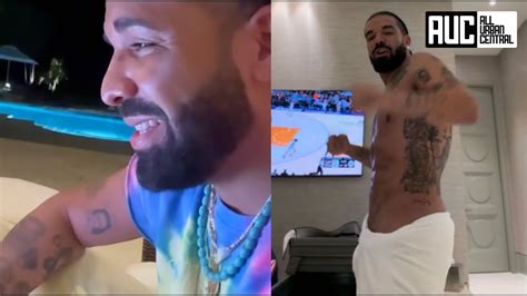 Drake Reacts To His Meat Going Viral After Tape Leaks - YouTube