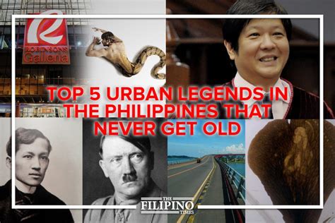 Top 5 urban legends in the Philippines that never get old - The Filipino Times