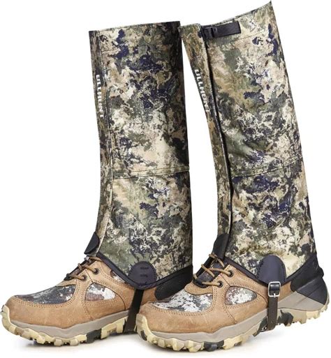 UIIHUNT Hunting Gaiters Leg Gaiters: High-Performance Hunting Boot ...