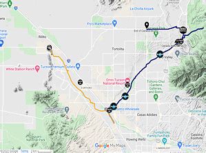 Free Main Tucson Loop Interactive Map| TucsonLoop.org