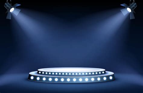 Spotlight On Stage Clipart