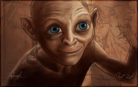 Smeagol by Nyph-Atzbel on DeviantArt | Deviantart, Fan art, Art